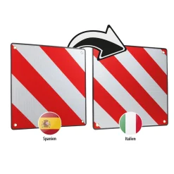 Warntafel 2 in1 fuer Spanien und Italien ^ Online