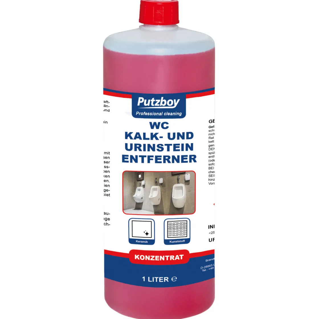 WC Kalk- und Urinstein Entferner 1 l ^ Hot