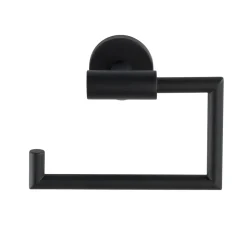 WC-Papierhalter o.Deckel Bosio Black ^ Wenko Best