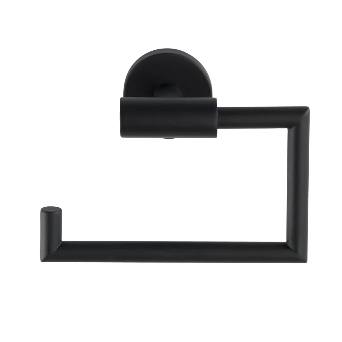 WC-Papierhalter o.Deckel Bosio Black ^ Wenko Best