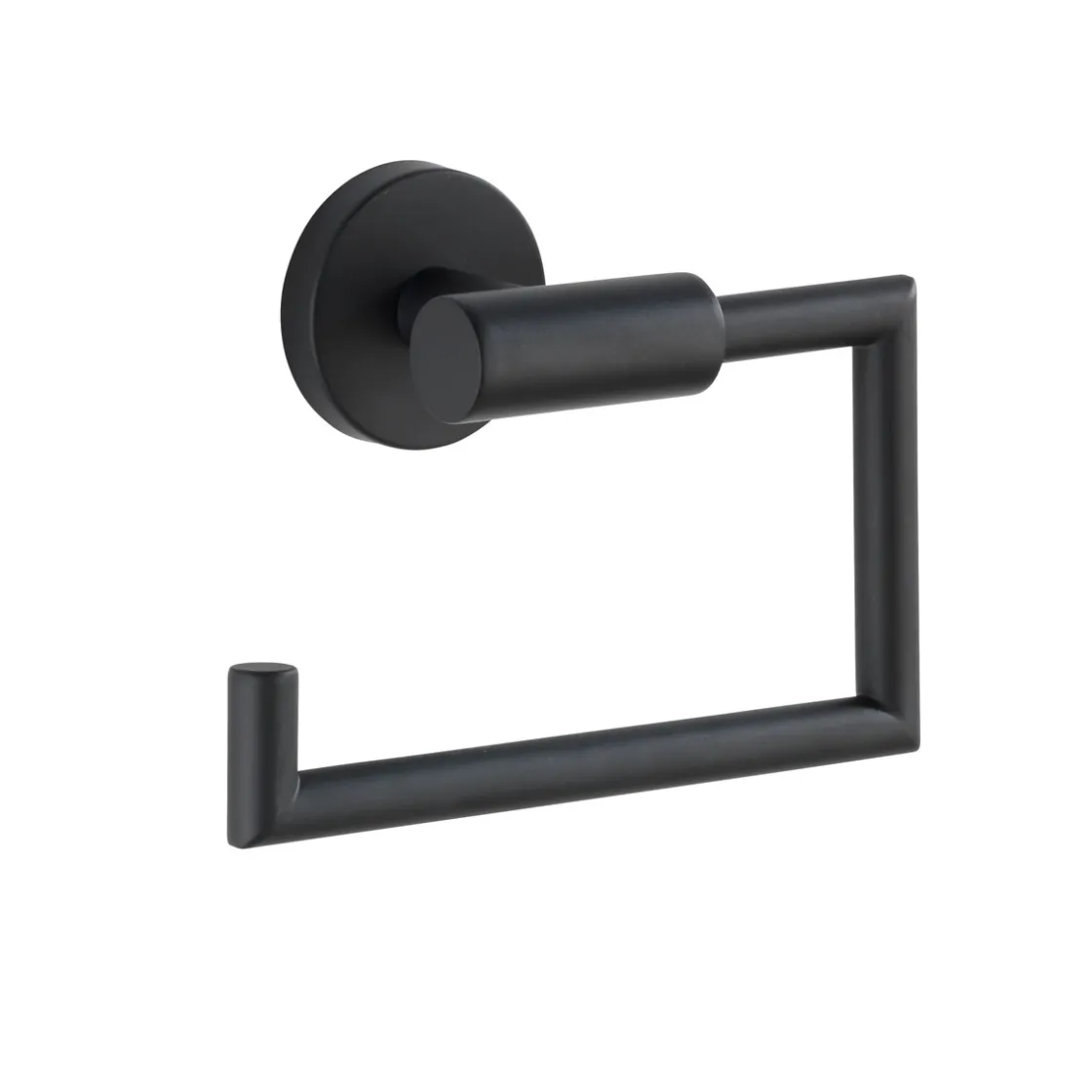 WC-Papierhalter o.Deckel Bosio Black ^ Wenko Best