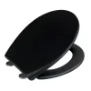 WC-Sitz Ikaria schwarz matt, Duroplast ^ Wenko New