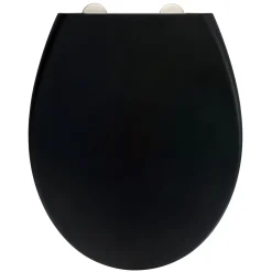 WC-Sitz Ikaria schwarz matt, Duroplast ^ Wenko New
