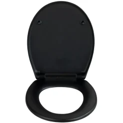 WC-Sitz Ikaria schwarz matt, Duroplast ^ Wenko New