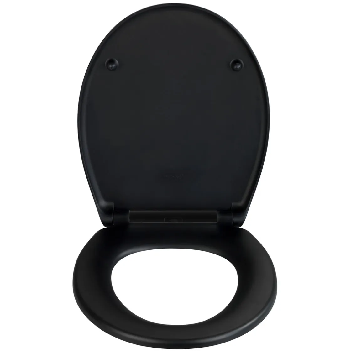 WC-Sitz Ikaria schwarz matt, Duroplast ^ Wenko New