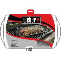 Fisch- und Gemüsehalter groß Edelstahl für Gasgrill ab Q300 ^ Weber
