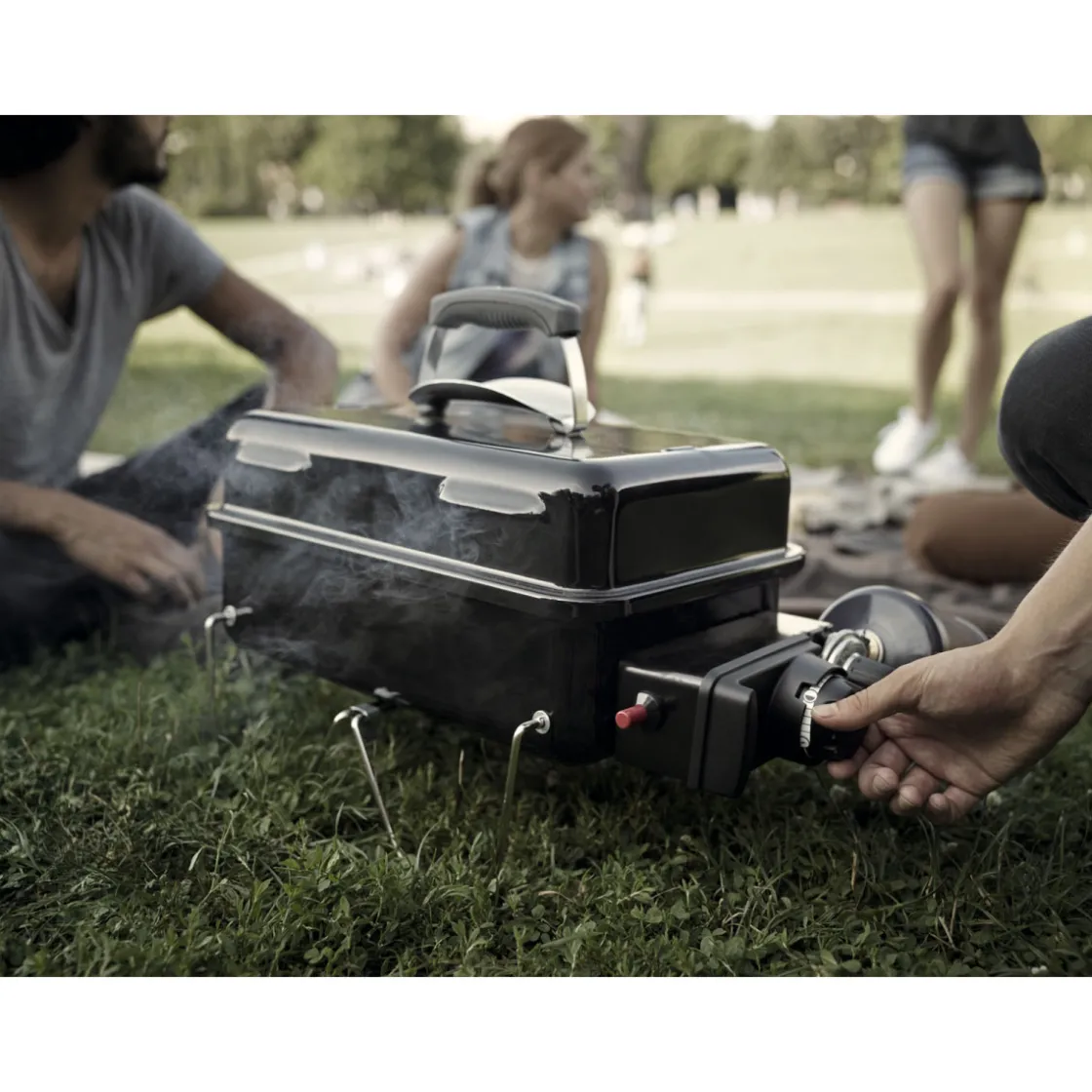 Gasgrill Go-Anywhere transportabel schwarz ^ Weber Best