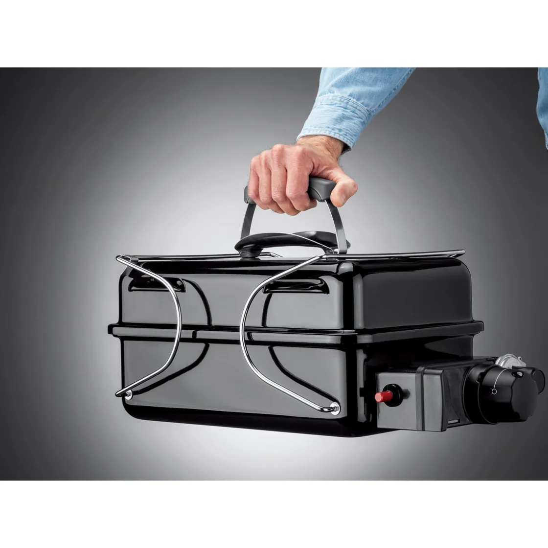 Gasgrill Go-Anywhere transportabel schwarz ^ Weber Best