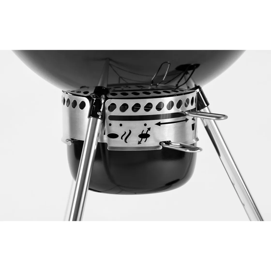 Holzkohlegrill Master-Touch GBS E-5750 Durchmesser 57 cm schwarz ^ Weber Online