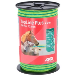 Weidezaunband TopLine Plus 200 m cm neongelb-blau ^ Discount