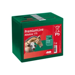Weidezaunbatterie PremiumLine x 16 x 19 cm grün 175 Ah ^ Hot