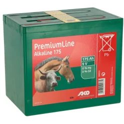 Weidezaunbatterie PremiumLine x 16 x 19 cm grün 175 Ah ^ Hot