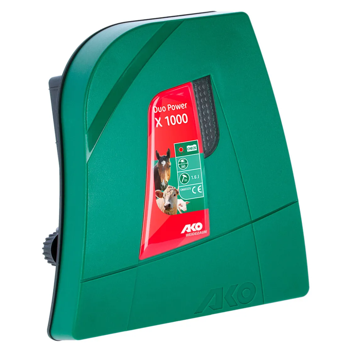 Weidezaungerät Duo Power X 1000 grün-schwarz ^ Hot