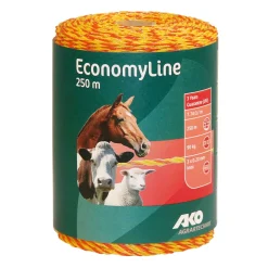 Weidezaunlitze EconomyLine 250 m gelb-orange ^ Online