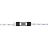Weidezaunseil Premium Light 400 m weiß-blau ^ Clearance