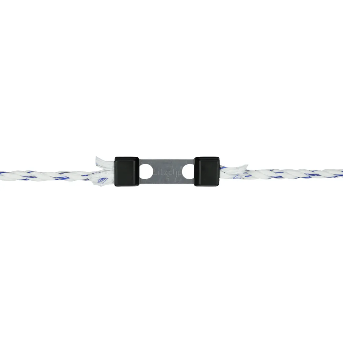 Weidezaunseil Premium Light 400 m weiß-blau ^ Clearance