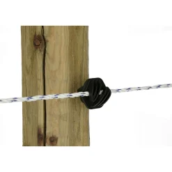 Weidezaunseil Premium Light 400 m weiß-blau ^ Clearance