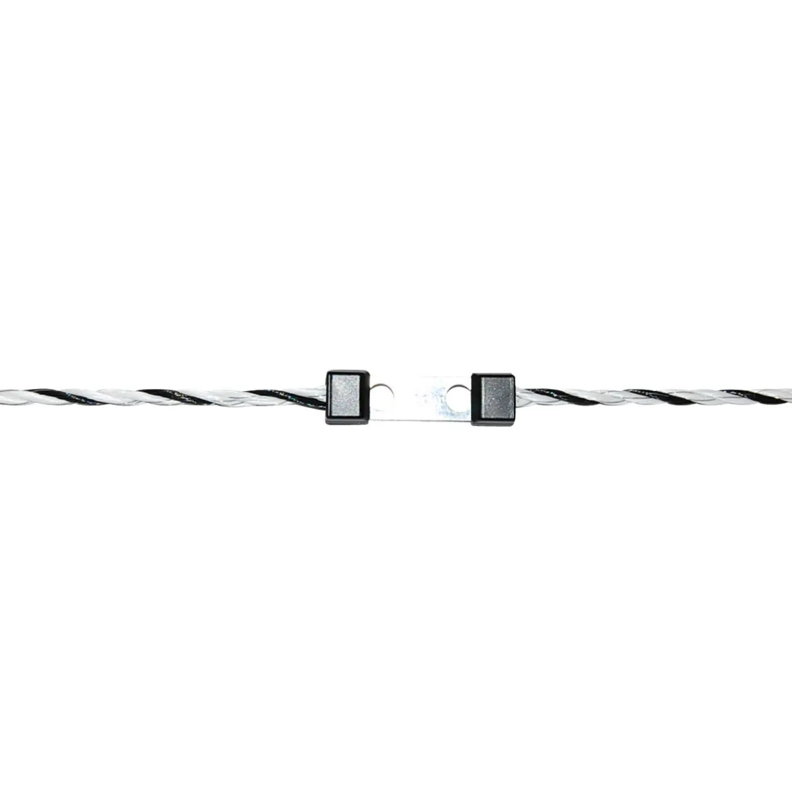 Weidezaunseil TopLine 200 m Durchmesser 6 mm schwarz-weiß ^ Sale