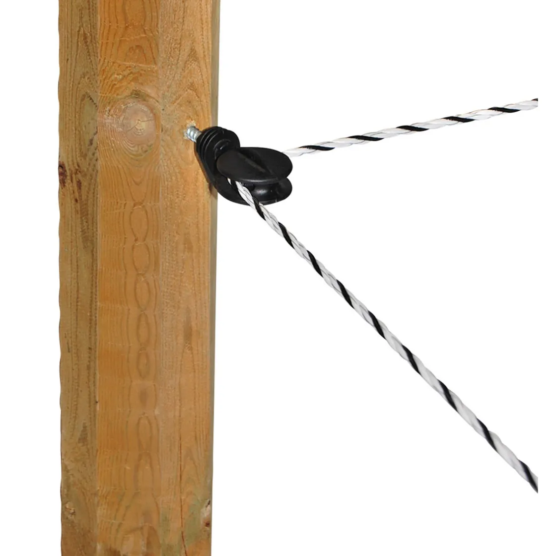 Weidezaunseil TopLine 200 m Durchmesser 6 mm schwarz-weiß ^ Sale