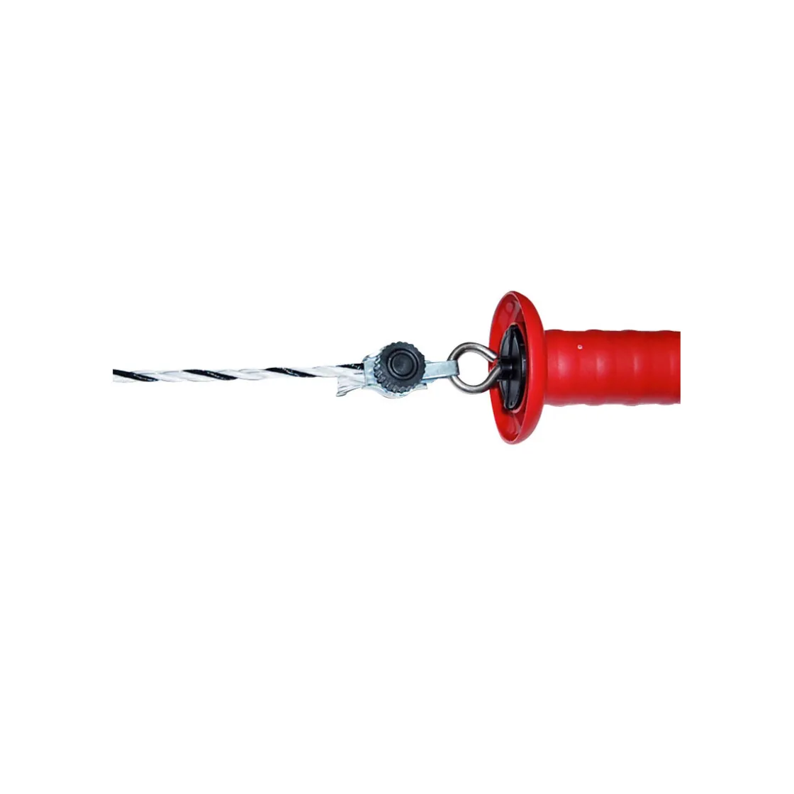 Weidezaunseil TopLine 200 m Durchmesser 6 mm schwarz-weiß ^ Sale