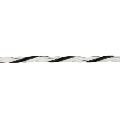 Weidezaunseil TopLine 200 m Durchmesser 6 mm schwarz-weiß ^ Sale