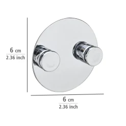 Adapter Duo Chrom Befestigen ohne bohren Turbo-Loc ^ Wenko Clearance