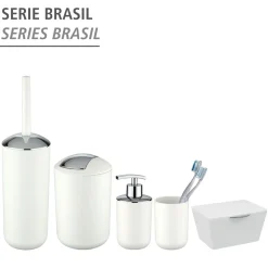 Aufbewahrungsbox Brasil Weiß ^ Wenko Discount