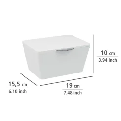 Aufbewahrungsbox Brasil Weiß ^ Wenko Discount