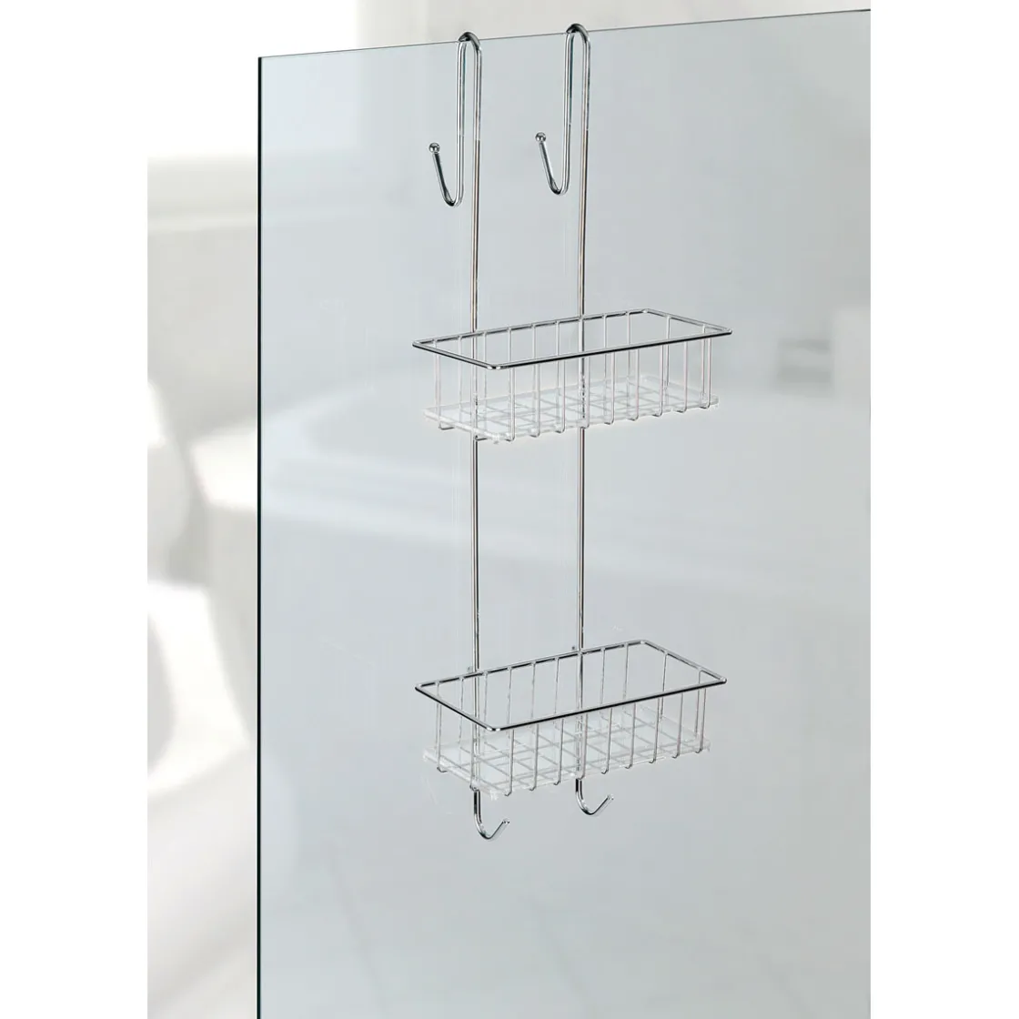 Duschcaddy Aldo 2 Etagen ^ Wenko Discount