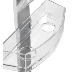 Duschcaddy Premium mit 2 Ablagen und Edelstahl-Haken ^ Wenko New