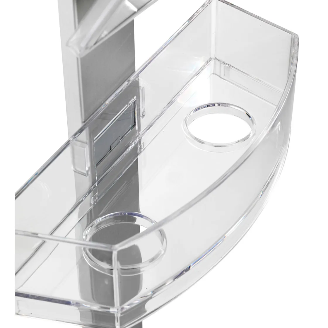 Duschcaddy Premium mit 2 Ablagen und Edelstahl-Haken ^ Wenko New