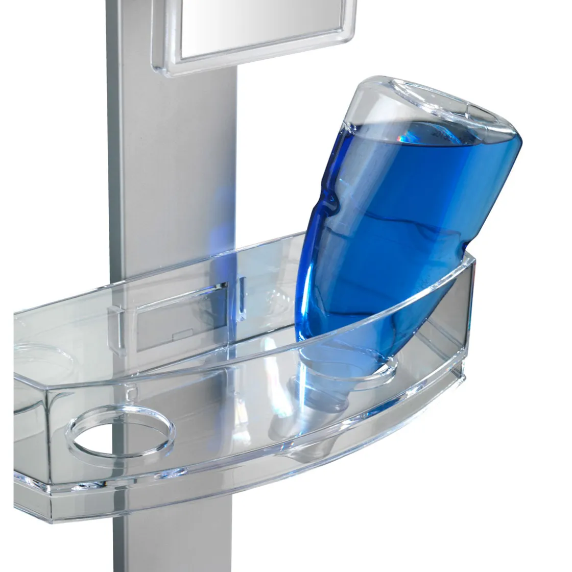 Duschcaddy Premium mit 2 Ablagen und Edelstahl-Haken ^ Wenko New