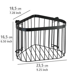 Eckablage Classic Plus schwarz ^ Wenko Best