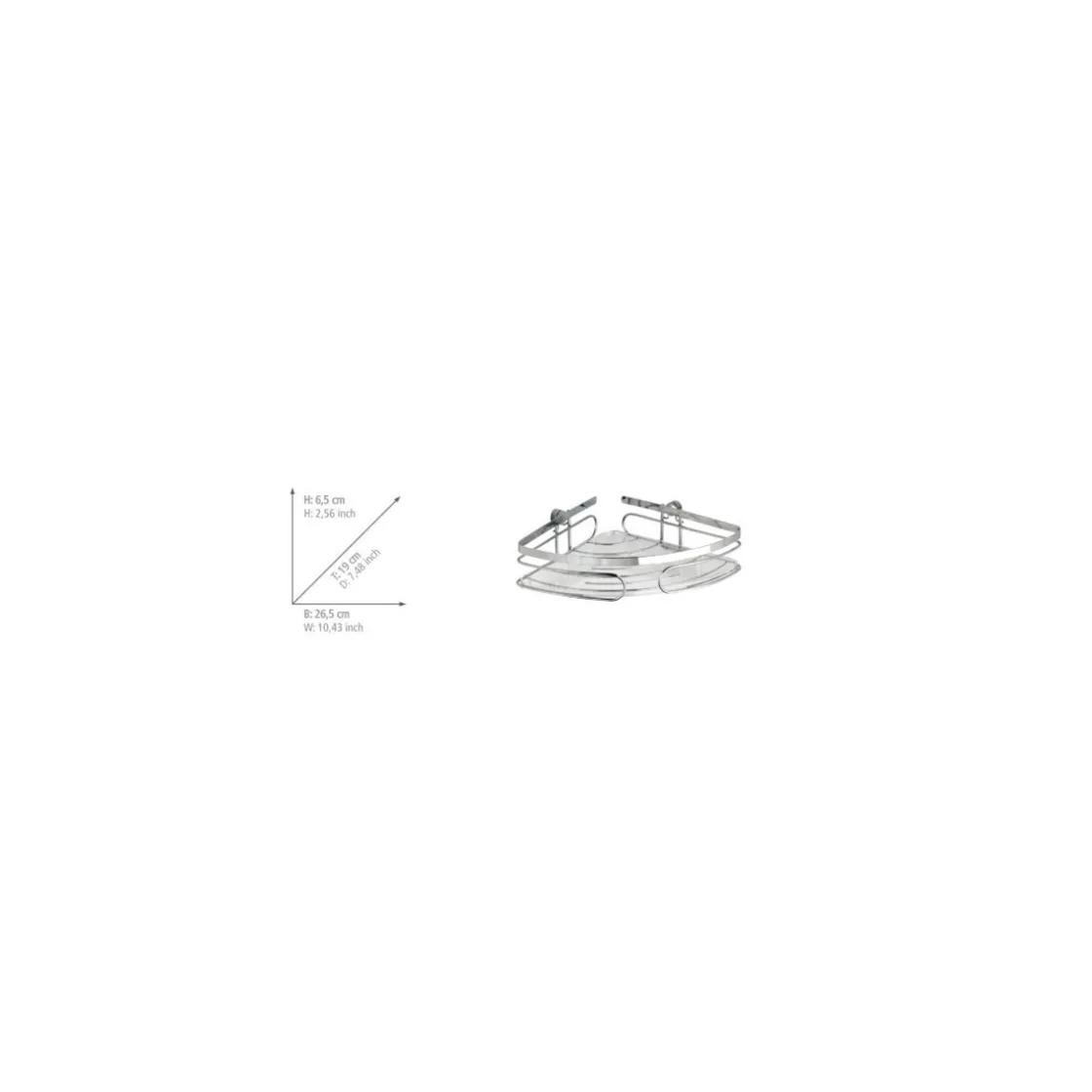 Eckablage Premium ^ Wenko Hot