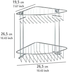 Eckregal Classic 2 Etagen ^ Wenko