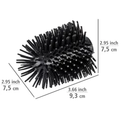 Ersatzbürstenkopf Durchmesser 7,5 cm schwarz ^ Wenko Online