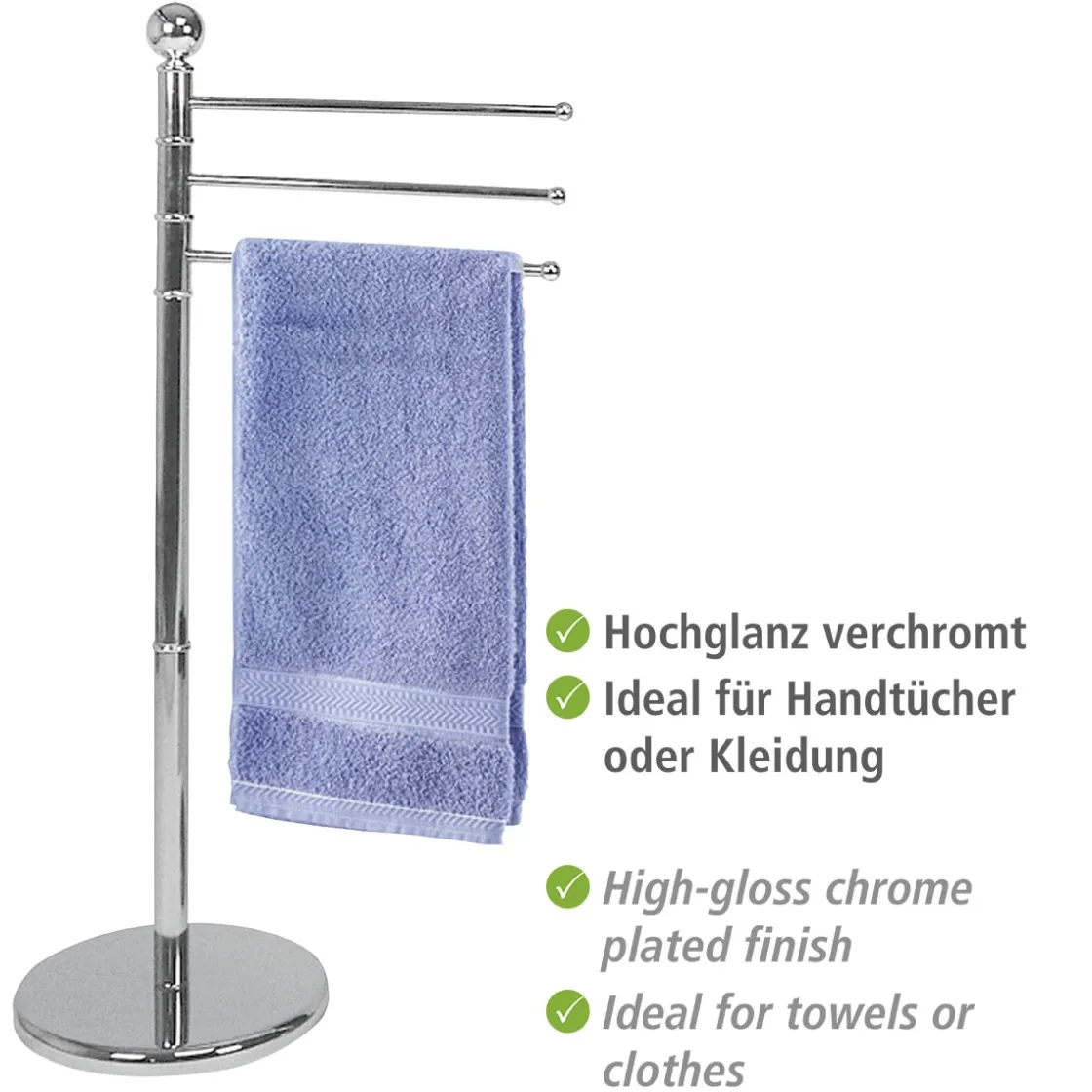 Exclusiv Handtuchständer chrom ^ Wenko Hot