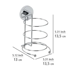 Haartrocknerhalter Befestigen ohne bohren Vacuum-Loc ^ Wenko Sale