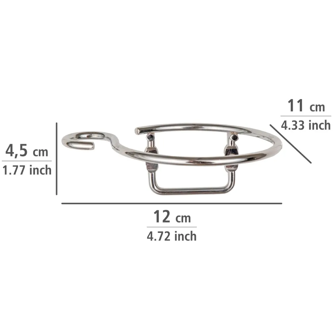Haartrocknerhalter Milano Chrom ^ Wenko Sale