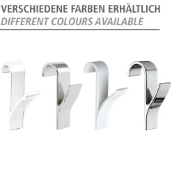 Haken für Handtuchheizkörper weiß 2er Set ^ Wenko Best