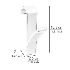 Haken für Handtuchheizkörper transparent 2er Set ^ Wenko Clearance