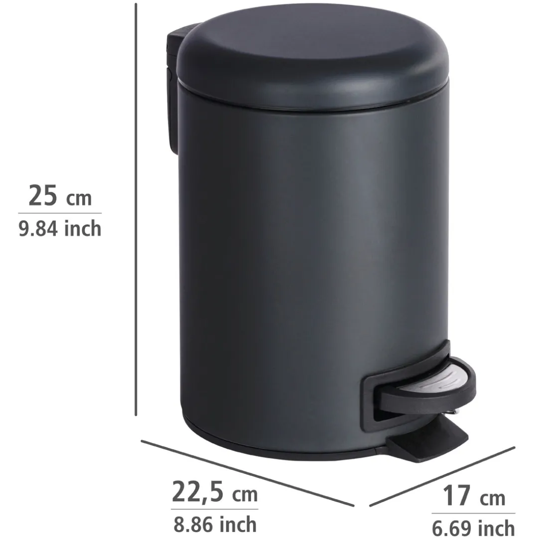 Kosmetik Treteimer Leman 3 L ^ Wenko Sale