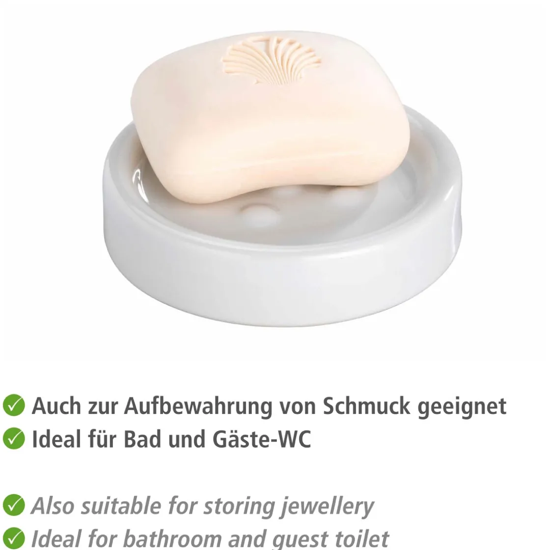 Seifenablage Polaris weiß ^ Wenko Sale