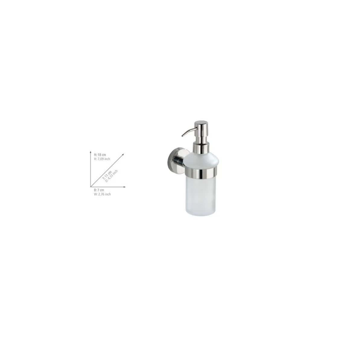 Seifenspender Bosio ca 200 ml ^ Wenko Best