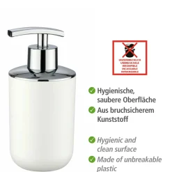 Seifenspender Brasil weiß 320 ml ^ Wenko Hot