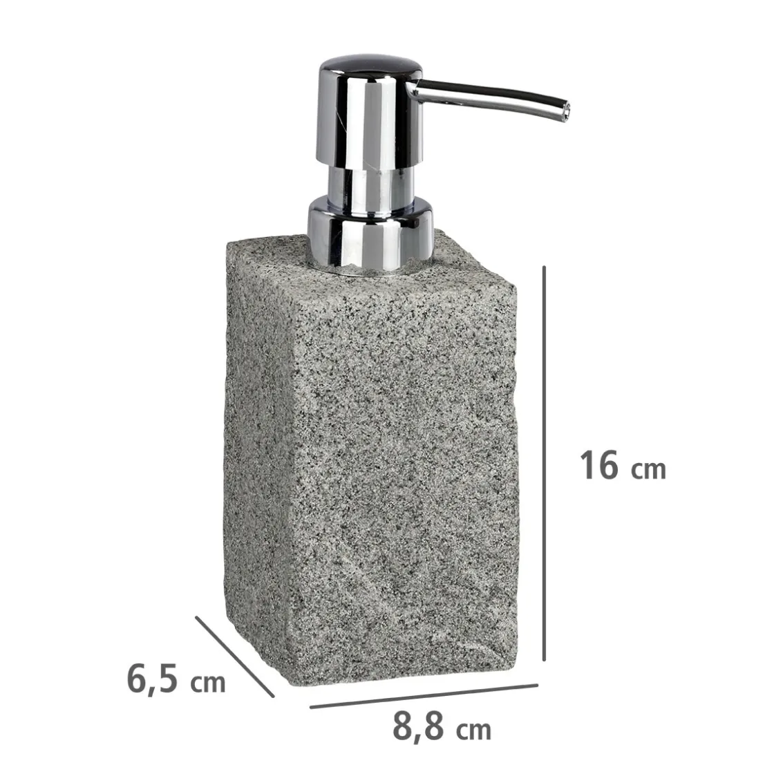 Seifenspender Granit ca 215 ml ^ Wenko Outlet