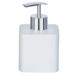 Seifenspender Hexa weiß 290 ml ^ Wenko