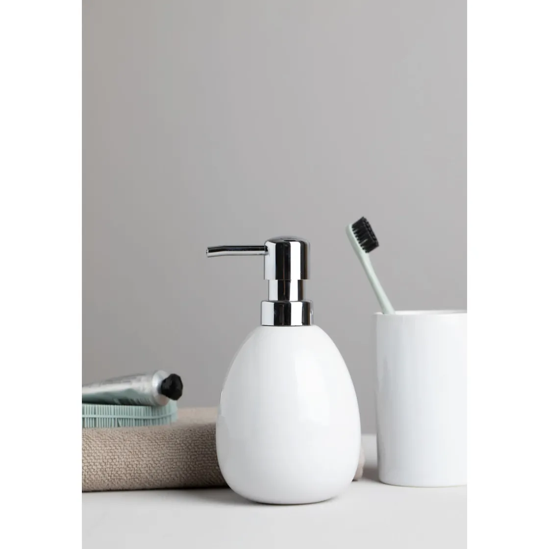 Seifenspender Polaris weiß 390 ml ^ Wenko Best