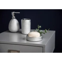 Seifenspender Polaris Juwel silber 390 ml ^ Wenko Outlet