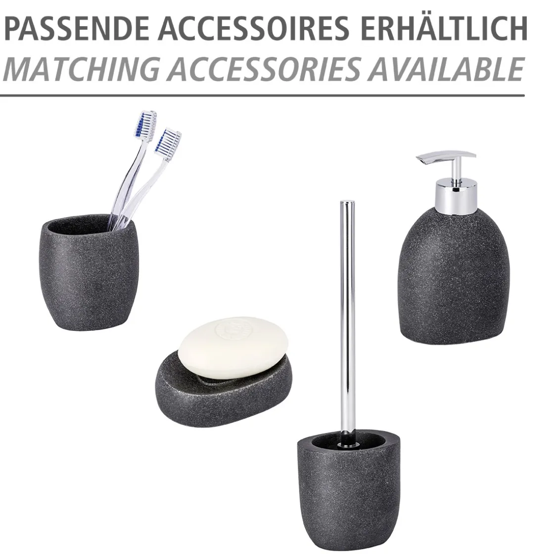Seifenspender Puro anthrazit ca 295 ml ^ Wenko Clearance